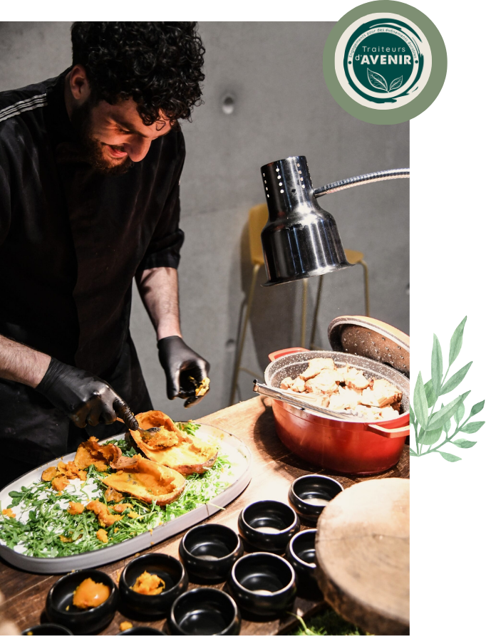 Chef Traiteur Grand au dressage, membre du réseau Traiteurs d’Avenir